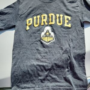 Champion Gray and Yellow Short Sleeve Tee